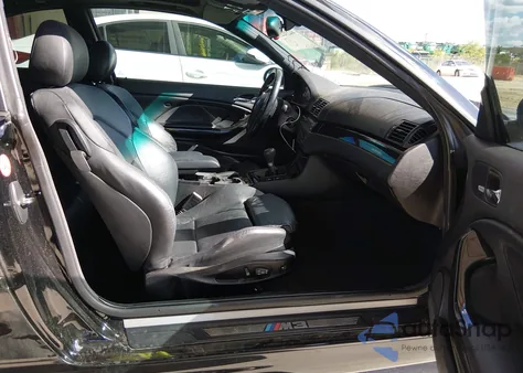 2001 BMW M3 z USA, uszkodzony, nr VIN WBSBL93431JR12158